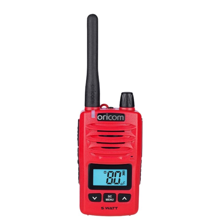 DTX600 Red Waterproof IP67 5 Watt Handheld UHF CB Radio