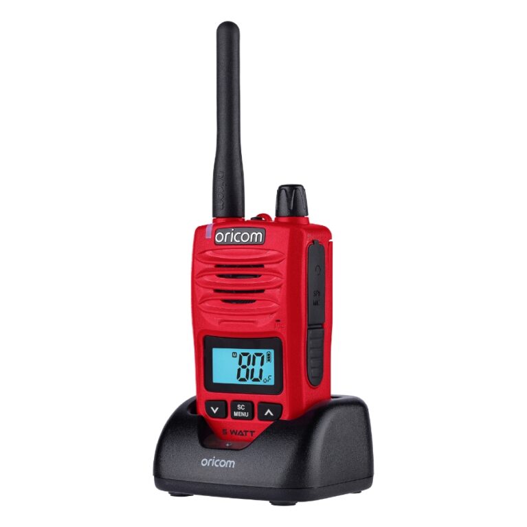 DTX600 Red Waterproof IP67 5 Watt Handheld UHF CB Radio