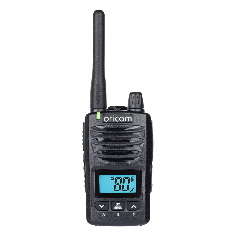 DTXTP600 5 Watt IP67 Waterproof Handheld UHF CB Radio Trade Pack (Twin Radios)