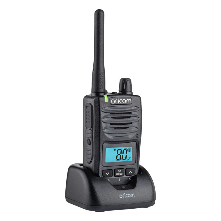 DTXTP600 5 Watt IP67 Waterproof Handheld UHF CB Radio Trade Pack (Twin Radios)