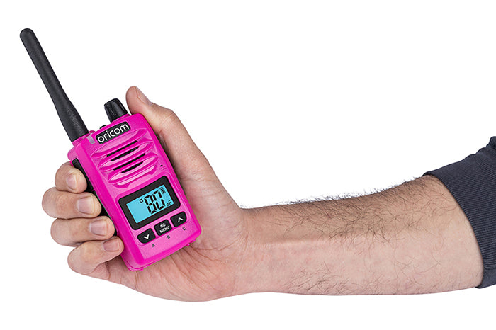 DTX600 Pink Waterproof IP67 5 Watt Handheld UHF CB Radio