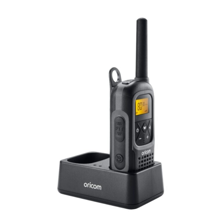 UHF2500 2 watt Waterproof Handheld UHF CB Radio Twin Pack