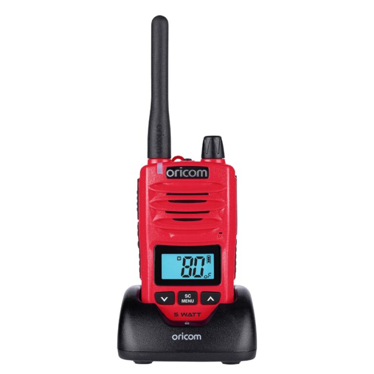 DTX600 Red Waterproof IP67 5 Watt Handheld UHF CB Radio