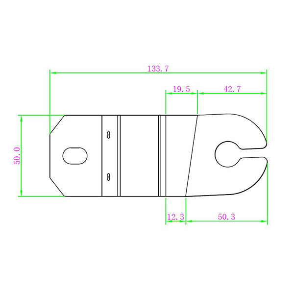 BR455 Fender Mount Bracket to suit Ford Ranger MKII and Everest