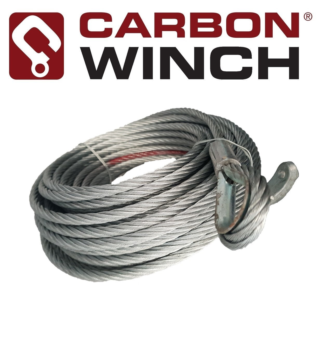 Carbon Winch 17000lb 24m x 12mm Steel Cable Replacement kit