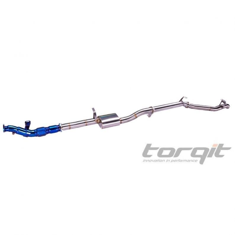 3.5" Turbo Back Exhaust - Toyota - 79 Series 4.5L V8 TD Dual Cab 08/2012 - 07/2016