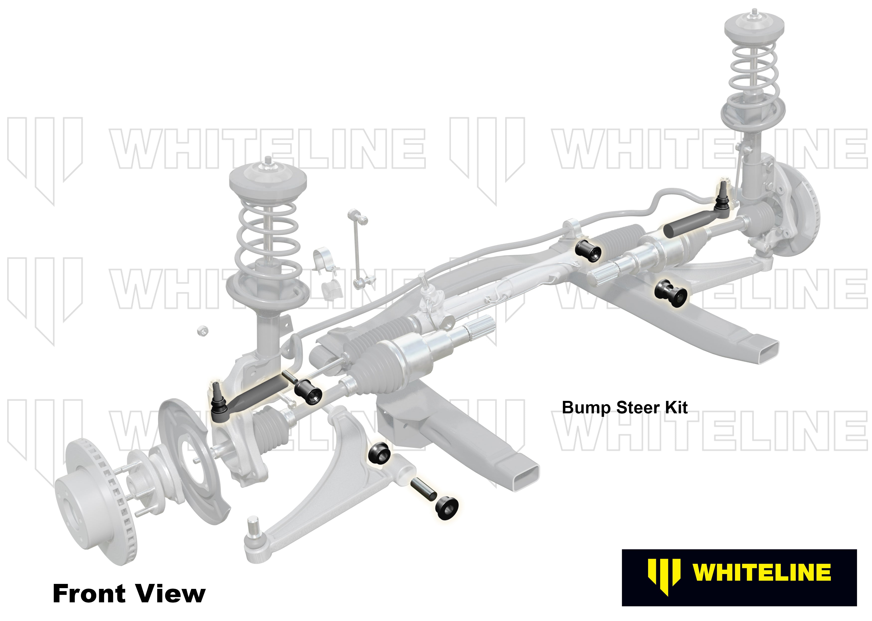 Front Control Arm - Geometry Correction Kit to Suit Audi, Seat, Skoda and Volkswagen MQB Fwd/Awd (KCA462)