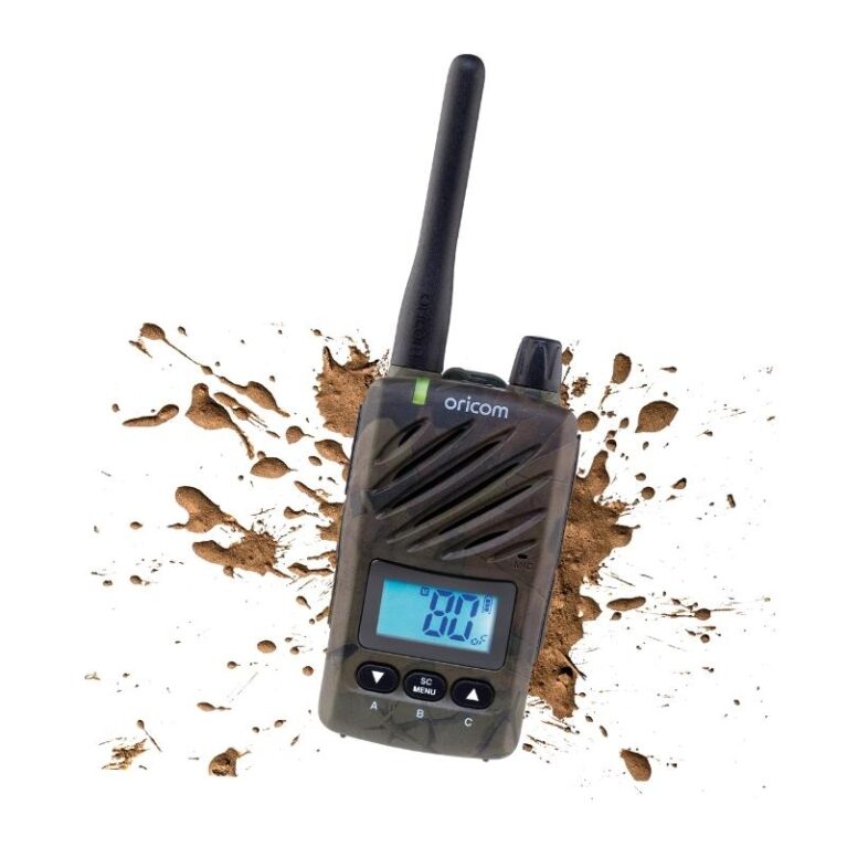 ULTRA550 CAMO Waterproof 5 Watt Handheld UHF CB Radio