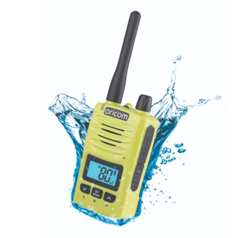 DTXTP600LME  Lime  5 Watt IP67 Waterproof Handheld UHF CB Radio Trade Pack (Twin Radios)