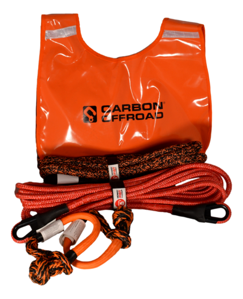 Carbon Offroad Gear Cube Premium Winch Kit - Large