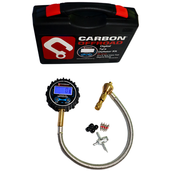 MegaPro Hitch, Soft Shackle, Tyre Deflator and Recovery Ring Combo