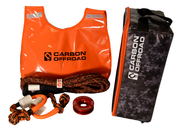 Carbon Offroad Gear Cube Premium Winch Kit - Small