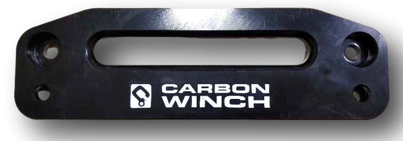 Carbon Winches Australia 20mm multi-fit Fairlead Black Anodised