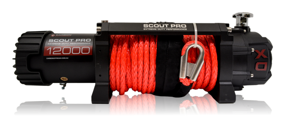 Carbon Scout Pro 12K Winch and Recovery Kit Combo