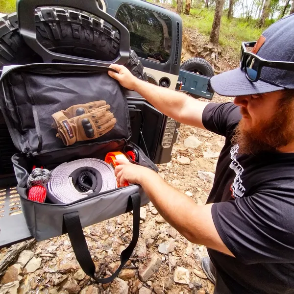 Carbon Scout Pro 15K Winch and Recovery Kit Combo