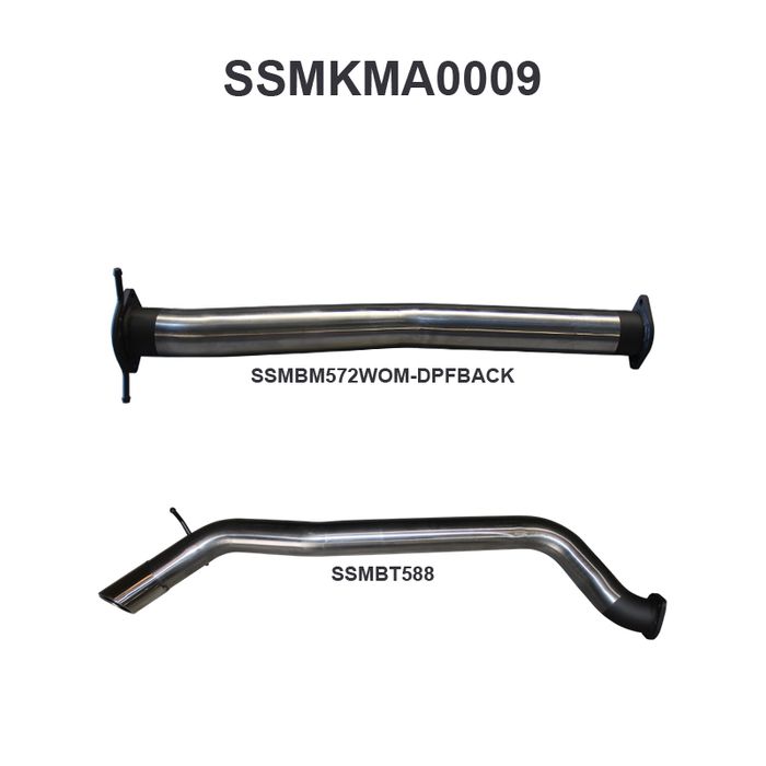 BT50 3.2L DPF Back (SSMKMA0009)