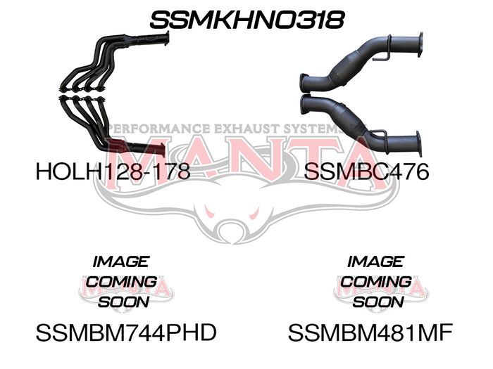 WM Statesman Caprice 3in With 1 7/8 in Extractors Hotdog/Muffler (SSMKHN0318)