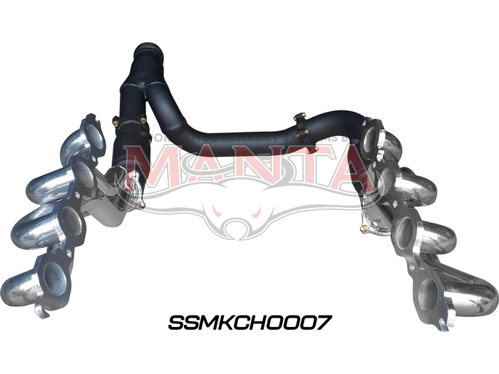 Chevrolet Silverado 1500 ZR1 & ZR2 6.2L V8 Coated Extractors, Cats & Y-pipe to suit Factory Cat-back (SSMKCH0007)