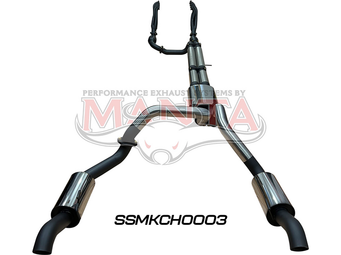 Chevrolet Silverado 1500 6.2L V8 Full Exhaust System With Extractors, Cats and Twin 3in Cat Back (SSMKCH0003)