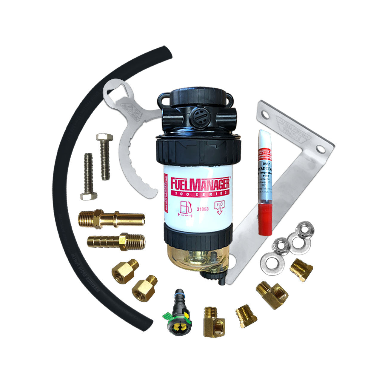 LDV Maxus T60 2.8L Turbo Diesel 4Cyl. VGT Intercooler - Fuel Manager Pre Filter Kit OS-31-FM